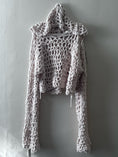 Load image into Gallery viewer, OVERSIZED CROCHET HOODIE
