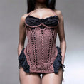 Load image into Gallery viewer, KNIT CORSET TOP
